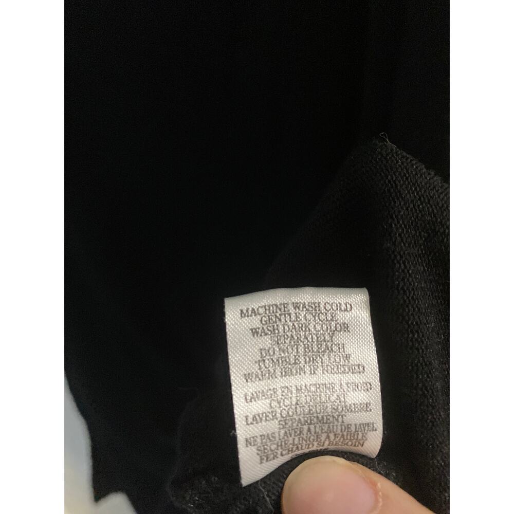 Z Supply Brooklyn cowl neck dress women’s size M black soft stretchy comfy basic - Picture 6 of 6